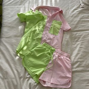 SHEIN shorts and shirt set